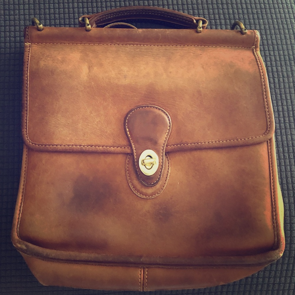 Coach Willis vintage leather bag